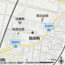 石川県小松市島田町ヘ周辺の地図