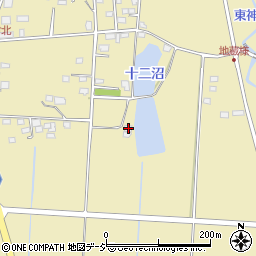 群馬県前橋市大前田町1554-5周辺の地図