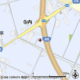 栃木県真岡市寺内1578-10周辺の地図