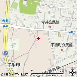 栃木県下都賀郡壬生町壬生乙808周辺の地図