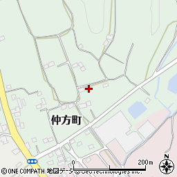 栃木県栃木市仲方町113周辺の地図