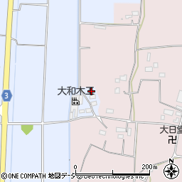 栃木県栃木市都賀町家中1966周辺の地図