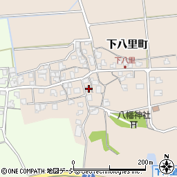石川県小松市下八里町己-192周辺の地図