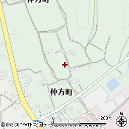 栃木県栃木市仲方町129周辺の地図