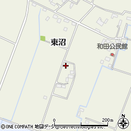 栃木県真岡市東沼303周辺の地図