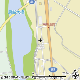 石川県白山市白山町260-10周辺の地図