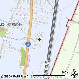 栃木県下野市下石橋155-1周辺の地図
