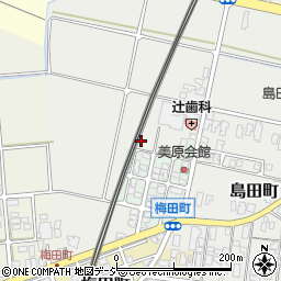 石川県小松市島田町ト92周辺の地図