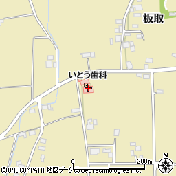 長野県北安曇郡松川村板取252-1周辺の地図