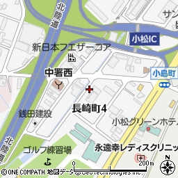 株式会社辻さく小松営業所周辺の地図