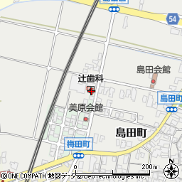 石川県小松市島田町ト100周辺の地図