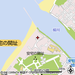 安宅港口灯台周辺の地図
