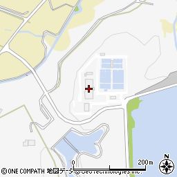 水戸市楮川浄水場管理本館周辺の地図