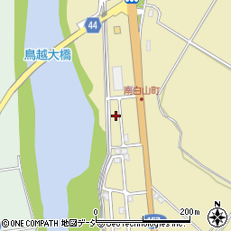 石川県白山市白山町260-7周辺の地図