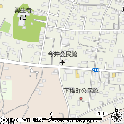 今井公民館周辺の地図