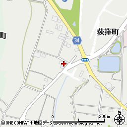 群馬県前橋市荻窪町424-11周辺の地図