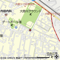 群馬県みどり市大間々町大間々2034-11周辺の地図