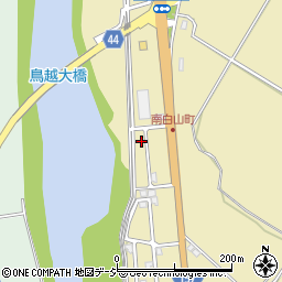 石川県白山市白山町260-6周辺の地図