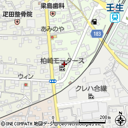 栃木県下都賀郡壬生町中央町18-3周辺の地図