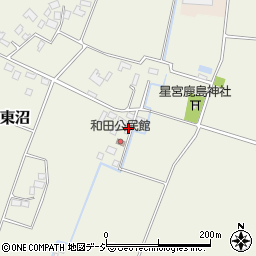 栃木県真岡市東沼432周辺の地図