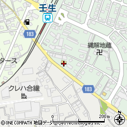 栃木県下都賀郡壬生町駅東町7周辺の地図