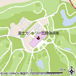富士カントリー笠間倶楽部周辺の地図