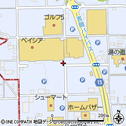 カフェ ブリッコ 前橋吉岡店周辺の地図