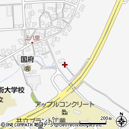 石川県小松市上八里町申周辺の地図