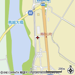 石川県白山市白山町260-5周辺の地図