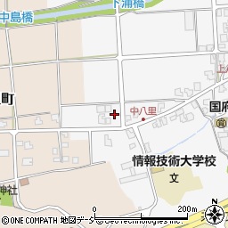石川県小松市上八里町己周辺の地図