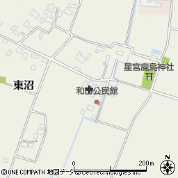 栃木県真岡市東沼433周辺の地図