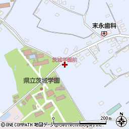 茨城学園前周辺の地図
