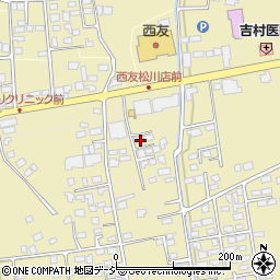 長野県北安曇郡松川村5723-121周辺の地図