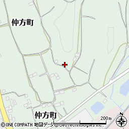 栃木県栃木市仲方町250周辺の地図