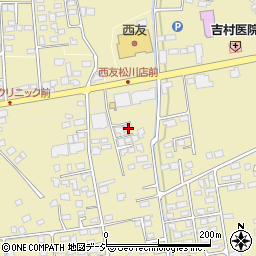 長野県北安曇郡松川村5723-122周辺の地図