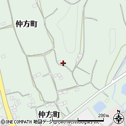 栃木県栃木市仲方町251周辺の地図