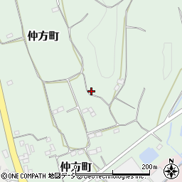 栃木県栃木市仲方町118周辺の地図