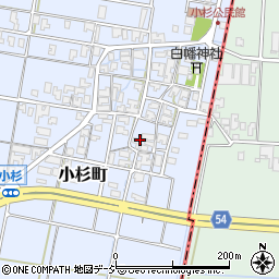 石川県能美市小杉町（ロ）周辺の地図