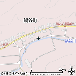 石川県能美市鍋谷町ホ周辺の地図