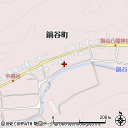 石川県能美市鍋谷町ホ109周辺の地図