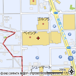 カインズスーパーセンター前橋吉岡店周辺の地図
