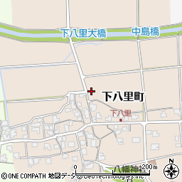 石川県小松市下八里町ニ周辺の地図