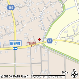 茨城県水戸市田谷町305周辺の地図