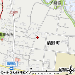 群馬県前橋市清野町309周辺の地図