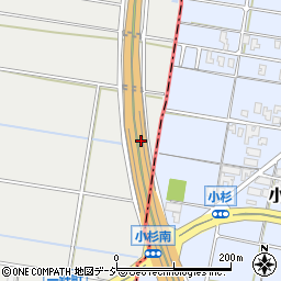石川県小松市一針町（ヘ）周辺の地図