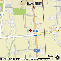 長野県北安曇郡松川村7018-71周辺の地図