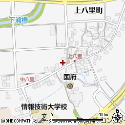 石川県小松市上八里町ハ周辺の地図
