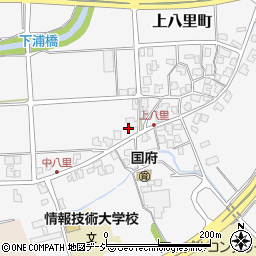 石川県小松市上八里町（ハ）周辺の地図