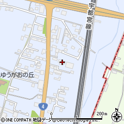 栃木県下野市下石橋170周辺の地図