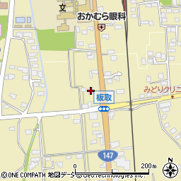 セブンイレブン信濃松川店周辺の地図